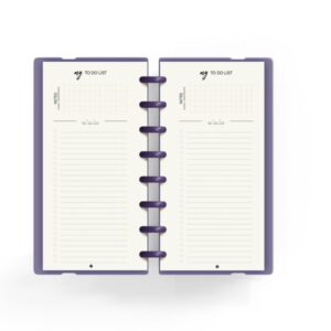 Planificador Semanal Carchivo Ingeniox My Week Check List Malva 105x210 mm