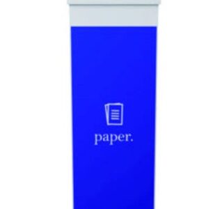 Contenedor Papelera de Reciclaje Paperflow para Papel con Tapa 60 L