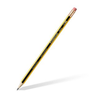 Lápices Grafito Staedtler Noris Nº2 HB Madera FSC Goma Sin Látex – Caja 12 Unidades | Para EmpresasLápices de Grafito Staedtler Noris Nº2 HB con Goma – Caja 12 Unidades