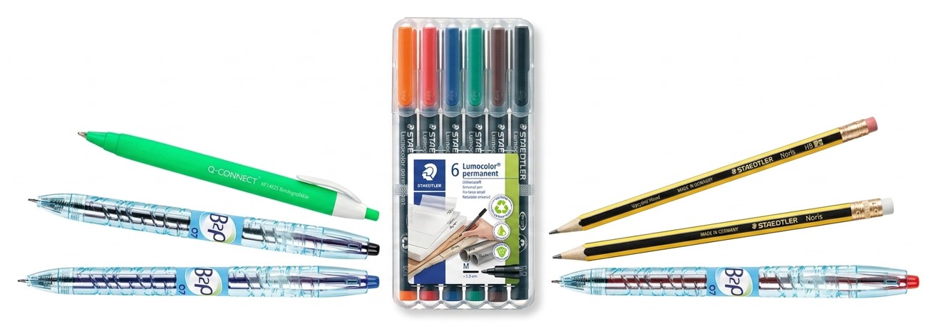 Pack Escritura Eco Empresa Pilot B2P + Staedtler Noris + Lumocolor 97% Reciclado – 87€ Portes Gratis - Imagen 2
